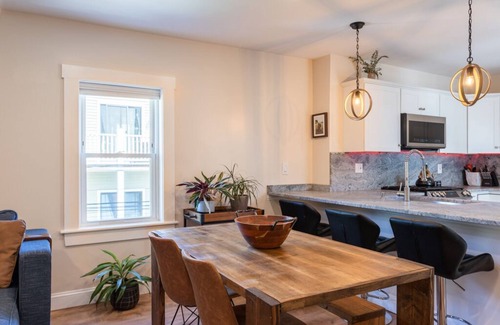 East Boston Condo | Modern, Spacious Condo Near Logan - Steps to Downtown Boston & Family-Friendly!