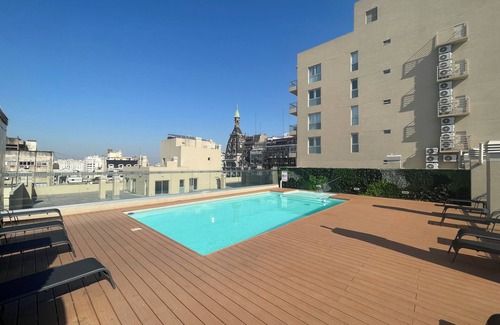 Buenos Aires Central Business District Apartment | Modern Studio Pool Bar