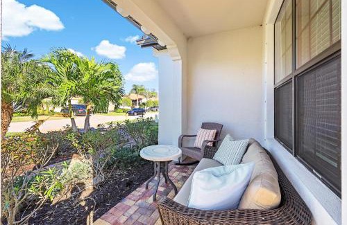 Naples House | Modern waterfront home in Artesia with pool/gym