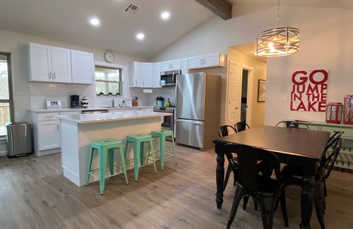 Cleora House | Modern, Waterfront Lake House in Private Cove with Remarkable Deck!