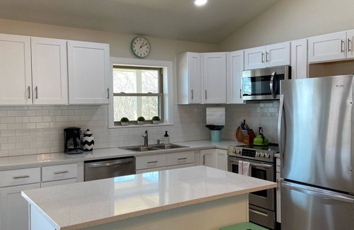 Cleora House | Modern, Waterfront Lake House in Private Cove with Remarkable Deck!