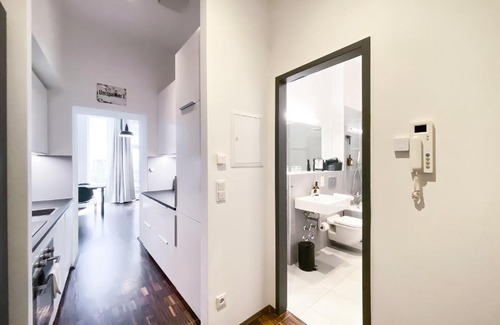 Mitte Apartment | Modernes Loft-Apartment inkl Tiefgarage im Zentrum Leipzigs