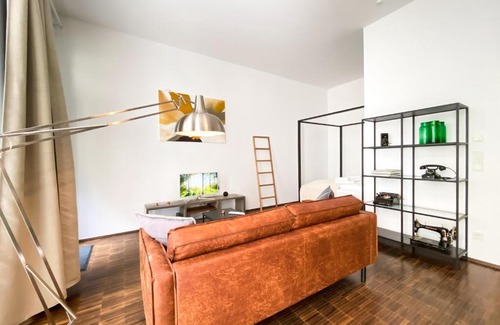 Mitte Apartment | Modernes Loft-Apartment inkl Tiefgarage im Zentrum Leipzigs