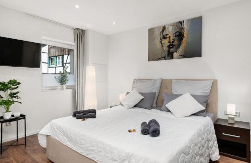 Bachviertel Apartment | MOLA Apartments-Apartment im Herdecker Zentrum für 3 Gäste-Gratis Parkplatz-Highspeed WLAN-auch für Langzeit geeignet