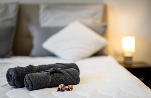 Bachviertel Apartment | MOLA Apartments-Apartment im Herdecker Zentrum für 3 Gäste-Gratis Parkplatz-Highspeed WLAN-auch für Langzeit geeignet