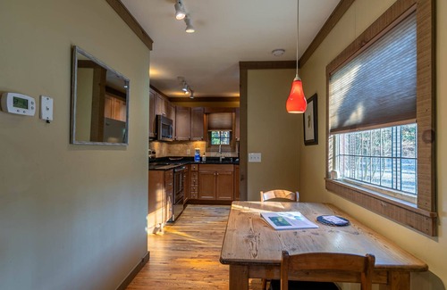 Boone House | Monkey Business - Romantic getaway cabin with Hot Tub & Koi Pond