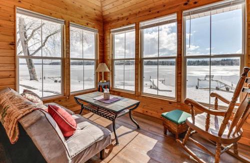 Montello House | Montello Cabin on Buffalo Lake with Dock and Fire Pit!