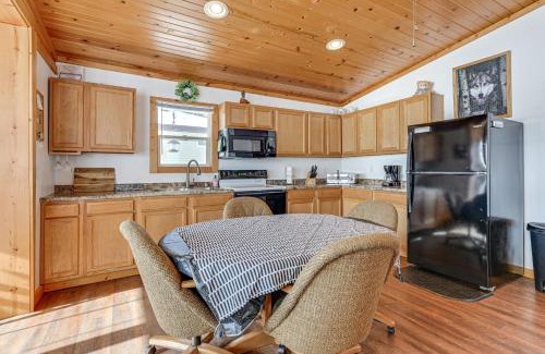 Montello House | Montello Cabin on Buffalo Lake with Dock and Fire Pit!