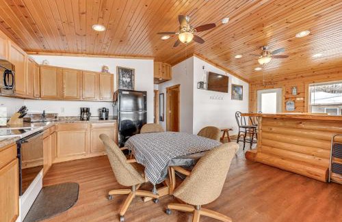 Montello House | Montello Cabin on Buffalo Lake with Dock and Fire Pit!