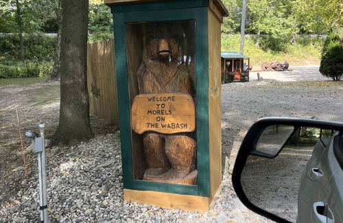 Logansport Cabin | Morels on the Wabash offers Clamping in a Authentic 20 ft Tee Pee - 30x30 deck .