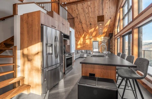 Saint-Philemon House | Mountain chalet with a hot tub - Promontoire-29