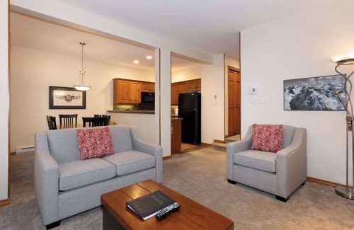 Upper Village House | Mountain townhouse w/fireplace & ski-in access