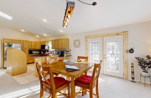 South Fork House | Mountain-view home near fishing & skiing with hot tub & game room - dogs OK