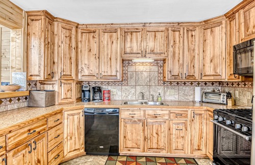 Alpine Village House | Mountain View Home w/Fantastic Setting, Fireplace, WiFi, W/D & Two Decks