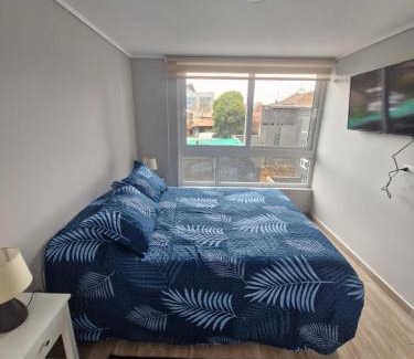 Downtown Santiago Apartment | Movistar Arena - Ohiggins Park - Parking