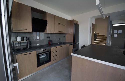 Meganisi Villa | Mrs Grey luxury villa is a modern with its own private beach