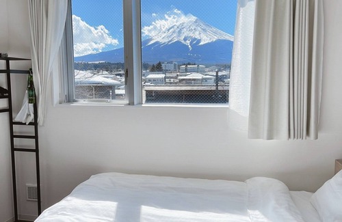 Fujiyoshida Hotel | Mt Fuji view Deluxe twin room room without m/Fujiyoshida Yamanashi