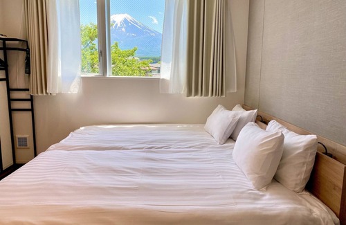 Fujiyoshida Hotel | Mt Fuji view Deluxe twin room room without m/Fujiyoshida Yamanashi