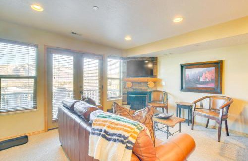 Eden Apartment | Mtn-View Gem Near Skiing and Golf in Eden!