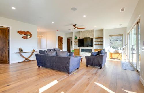 Lynx Mountain View Estates House | Mtn-View Gem with Game Room and Fire Pit in Prescott!