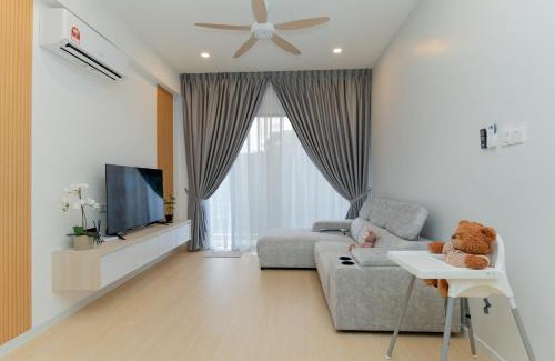 Hulu Kinta Apartment | Muna The Cove Ipoh Garden East 3R2B 8pax