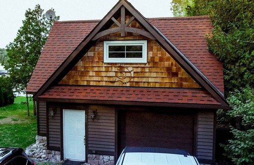 Utterson Cottage | Muskoka Lakefront Cottage Private Dock Fire Pit Kayaks Spectacular Sunset Views