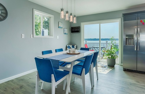 Seneca Falls House | My Blue Heaven: Pet Friendly + Lakeside + Game Room!