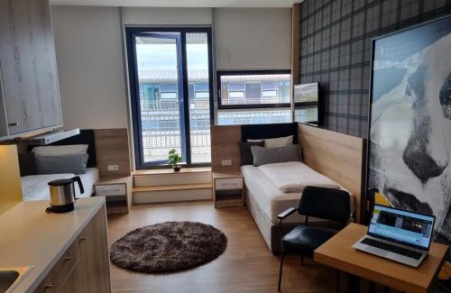 Hallbergmoos Hotel | my MINGA Airport serviced Apartments