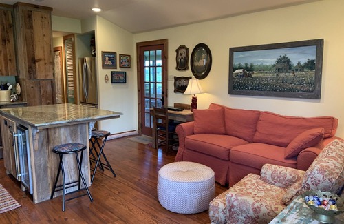 Breaux Bridge Cabin | "My Playhouse" Enjoy the country views from the wrap around screened porch