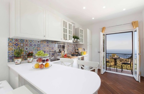 Termini Villa | My Rental Homes - Villa del Saraceno with sea view and salt water swimming pool