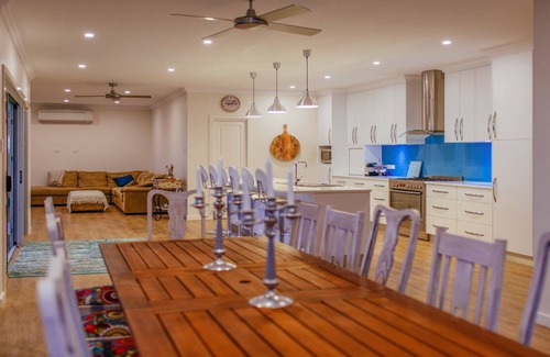 Lake Wangary House | Mykonos - Outstanding Waterfront Property with Pontoon and Fabulous Bay Views.