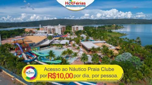Caldas Novas Apartment | Náutico Flat Caldas Novas, promoção especial no Náutico Praia Clube - HotFérias