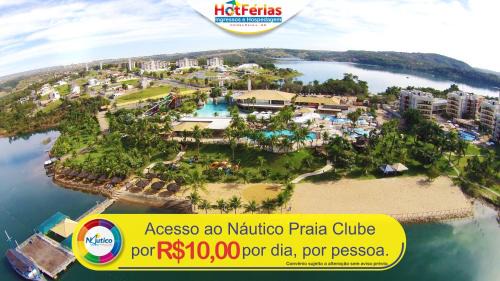Caldas Novas Apartment | Náutico Flat Caldas Novas, promoção especial no Náutico Praia Clube - HotFérias