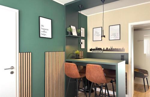 Bamberg Apartment | NAMASTÉ Homes - Ferienwohnung mit Balkon - Garage