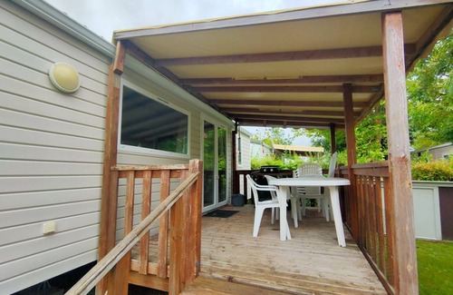 Onzain House | Nat & Mayou Mobile home for 6/8 people at Domaine de Dugny