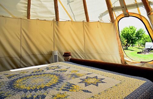 Sturgis Bed & Breakfast | Native American Style Tepee