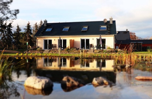 Garlitz House | Naturferienhof Märkisch Luch, Naturferienhof - Trapphenne