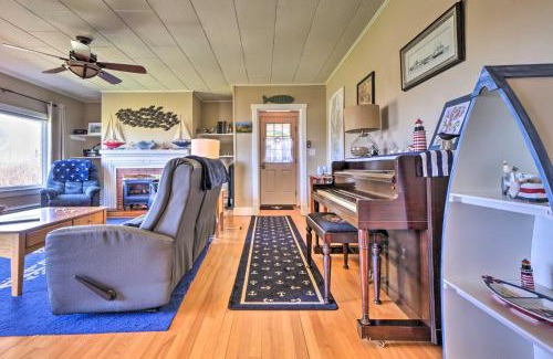 Lubec House | Nautical Lubec Cottage with Fire Pit and Grill!