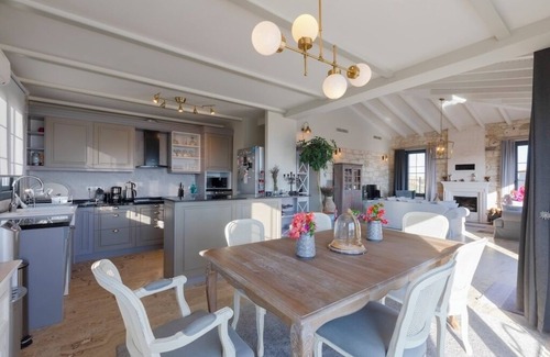 Cesme Villa | nBeautiful Stone Villa With Magnificent Private Pool and Sea View in Cesme