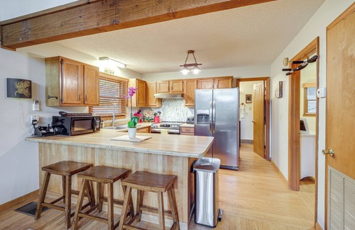 Newland Cabin | Near Skiing, 2 Furnished Decks: Newland Retreat!