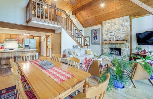 Newland Cabin | Near Skiing, 2 Furnished Decks: Newland Retreat!