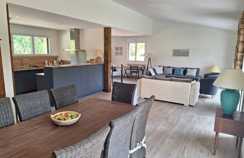 Hardelot-Plage Villa | New 170 m2 architect-designed villa on Golf des Pins and near Hardelot beach