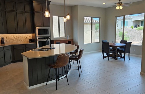 Festival Ranch House | New 2-bedroom house in 55+ community provides leisure living and mountain views.