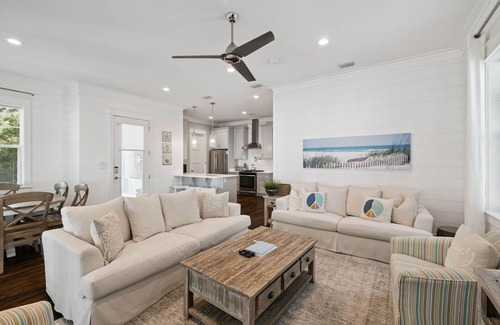 Greenway Park House | NEW! 4 BR with en-suite baths, Pool, Bikes, Gated Community, close to shopping & beach