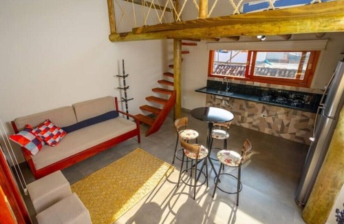 Morro da Cruz House | NEW and modern loft 150m from beach in Ilhabelann