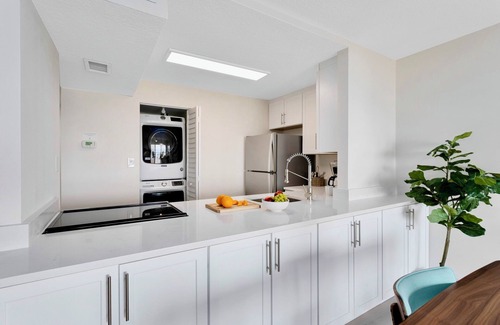 Banana River Estates Condo | New Clean and Bright Beachfront Condo with Ocean Views Beside Cocoa Beach Pier