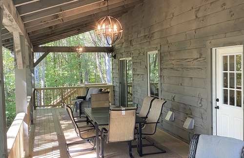 Highlands Cottage | New, cottage on 30 acres, next to serene Nat'l Forest & beautiful Shortoff Mtn.
