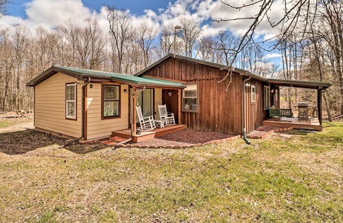 Granville Summit Cabin | NEW! Forksville Mountain Lodge Retreat w/ Porch!