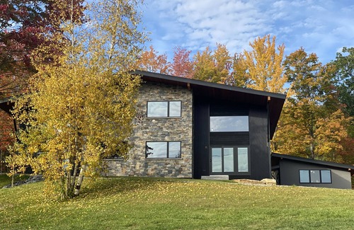 Bolton Valley House | New! Home on 225 acres of private owned land with walking hiking trail unit#1