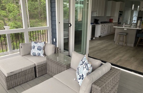 Keuka Park House | New Lake Home On Bluff With Water Front & Boat House